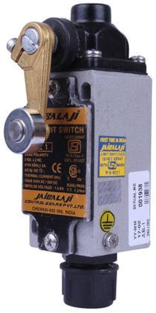 JAIBALAJI Limit Switch JLSL1, Standard Size, Multicolour : Amazon